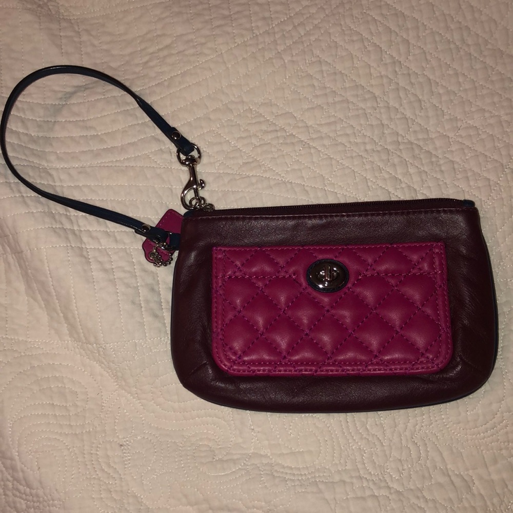 Coach wristlet